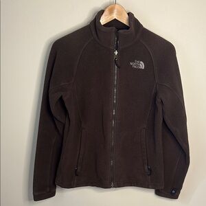 The North Face Brown Full Zip Fleece Jacket